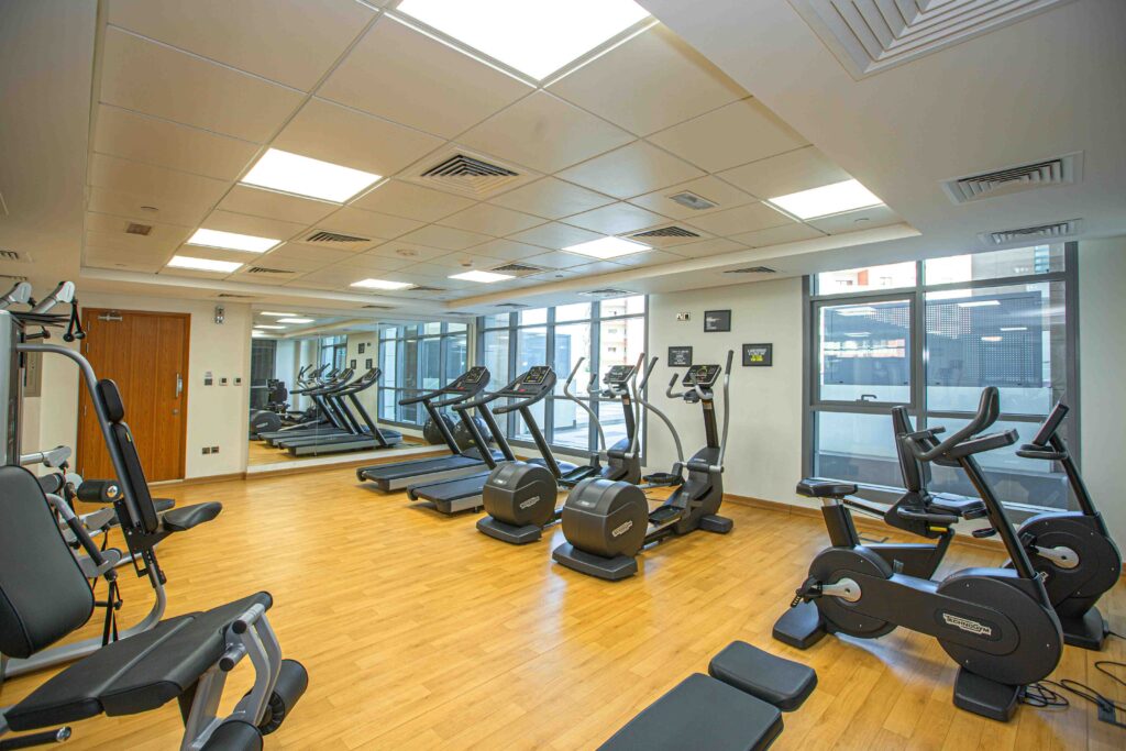 gym equipment courier